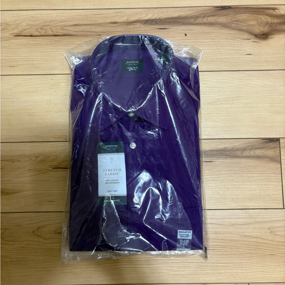Arrow Men's Purple Shirt